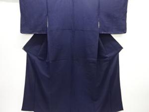 大正ロマン　無地お召着物